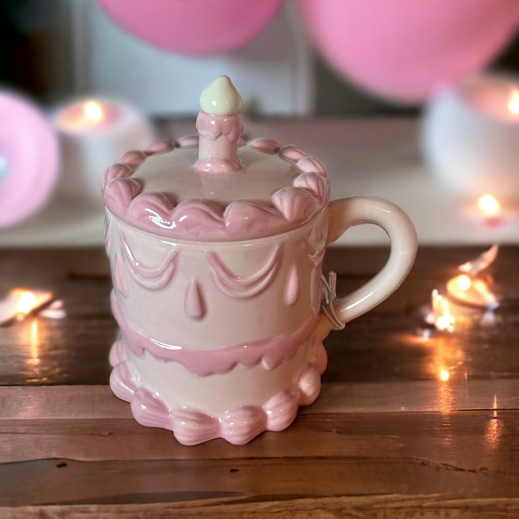 Birthday Mug Candle