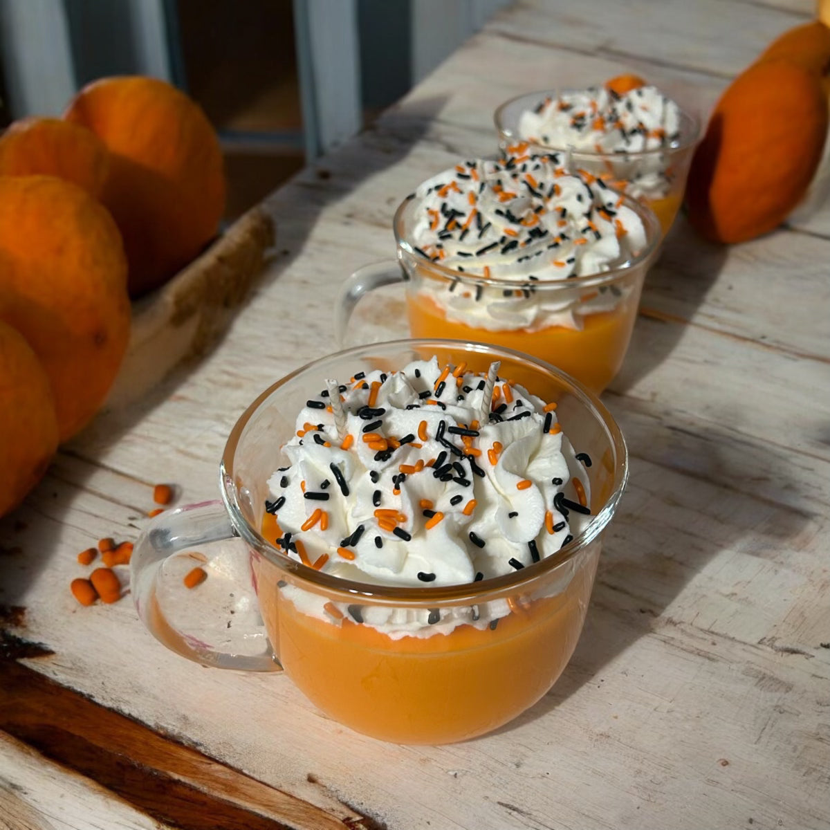 Pumpkin Spice Latte Dessert candle