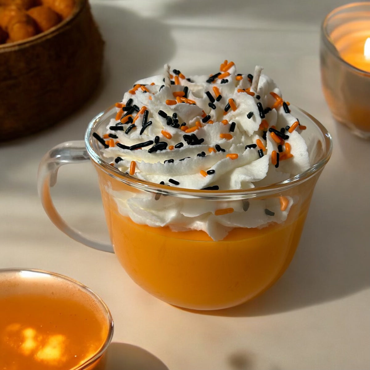 Pumpkin Spice Latte Dessert candle