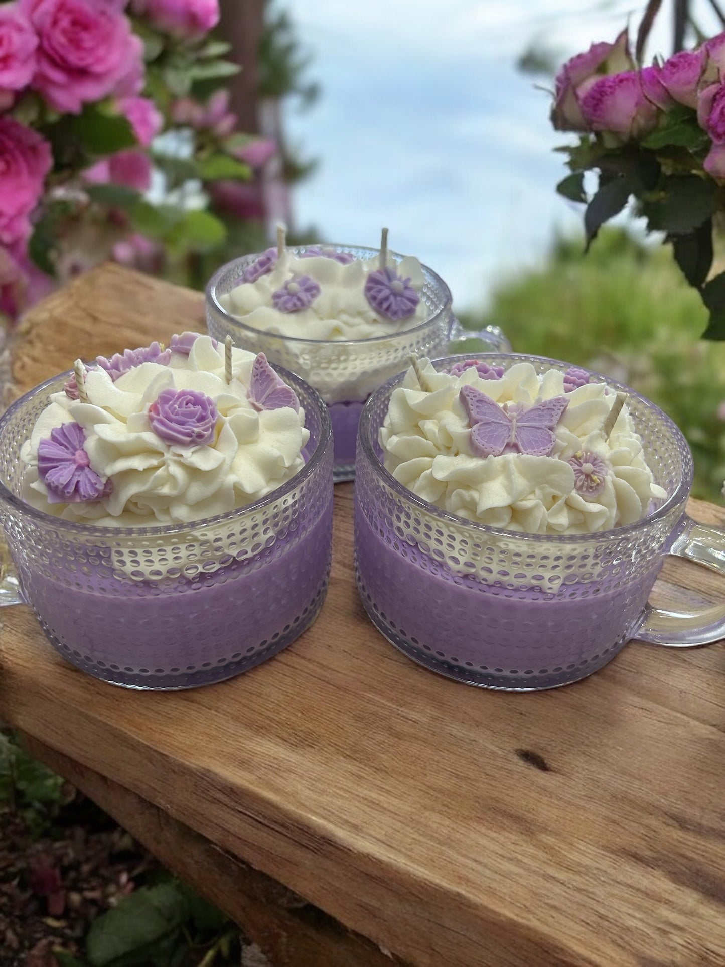 Lavender Dessert Candle