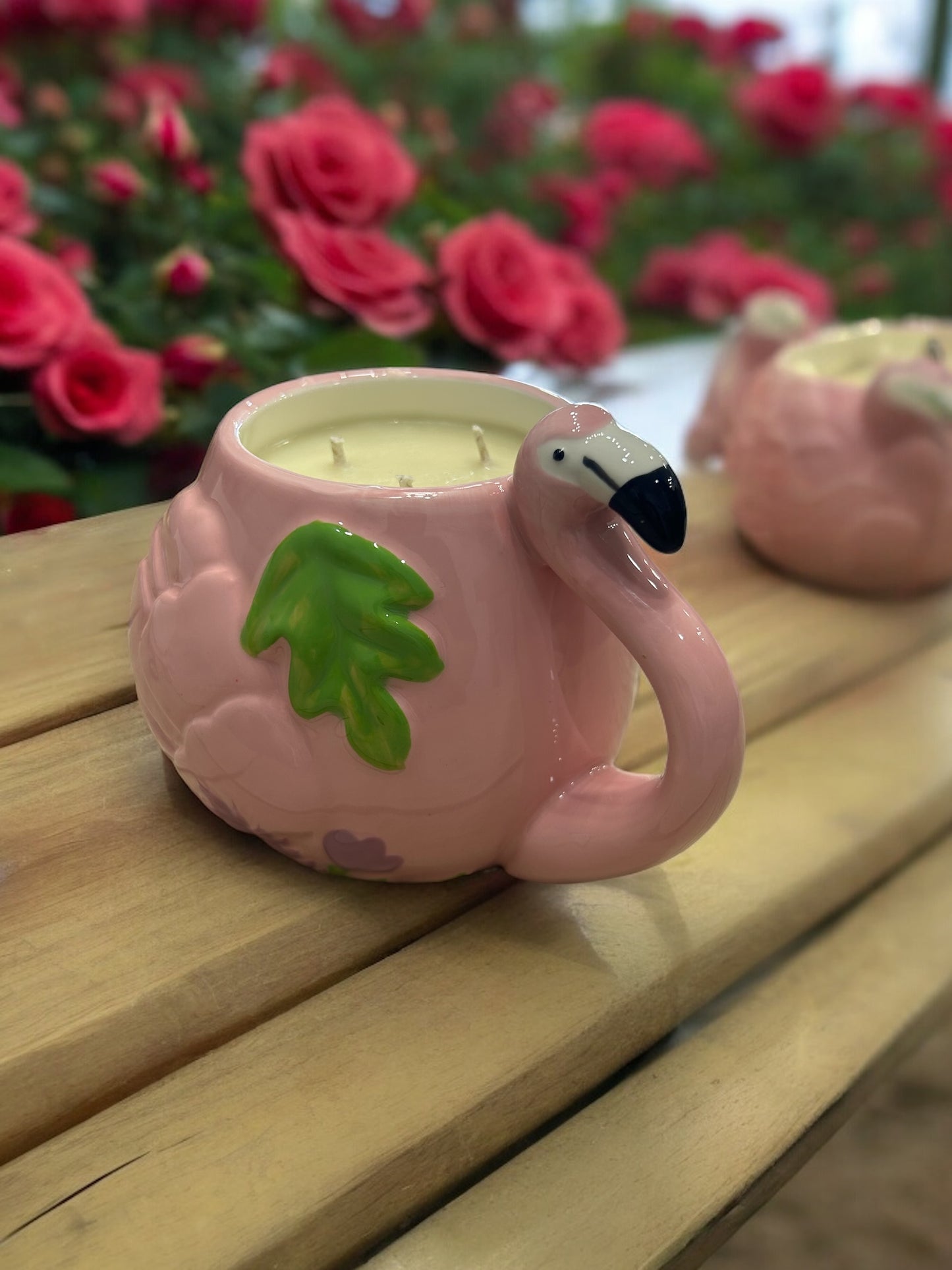 Flamingo Mug Candle