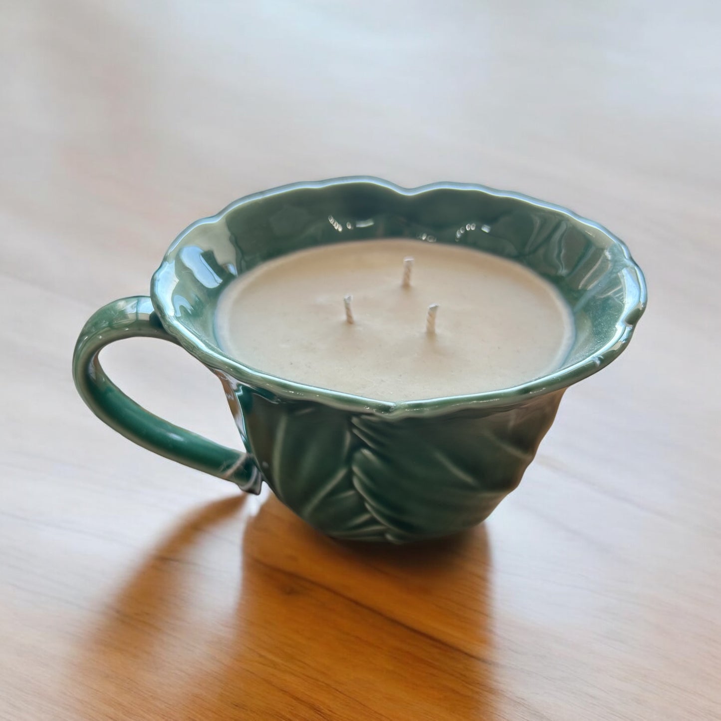 Lettuce Mug Candle